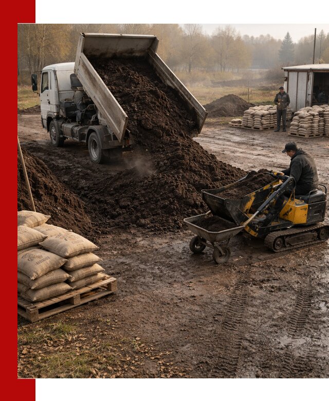 Кислый торф в доставке по выгодным ценам в Чусовой