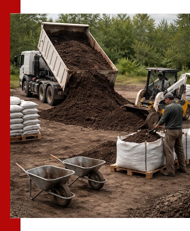 Доставка и продажа торфогрунта в Чусовой оптом и в розницу