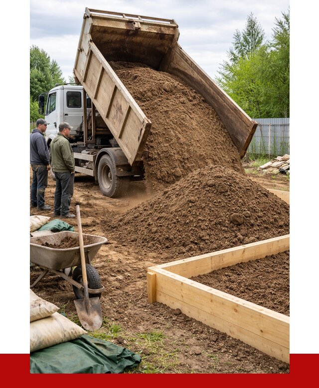 Торфо песчаная смесь в Чусовой с доставкой от 1933 р. | ПРОНЕРУДЧсв