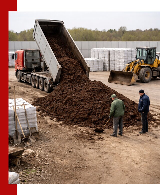 Доставка торфяных смесей оптом и в розницу в Чусовой