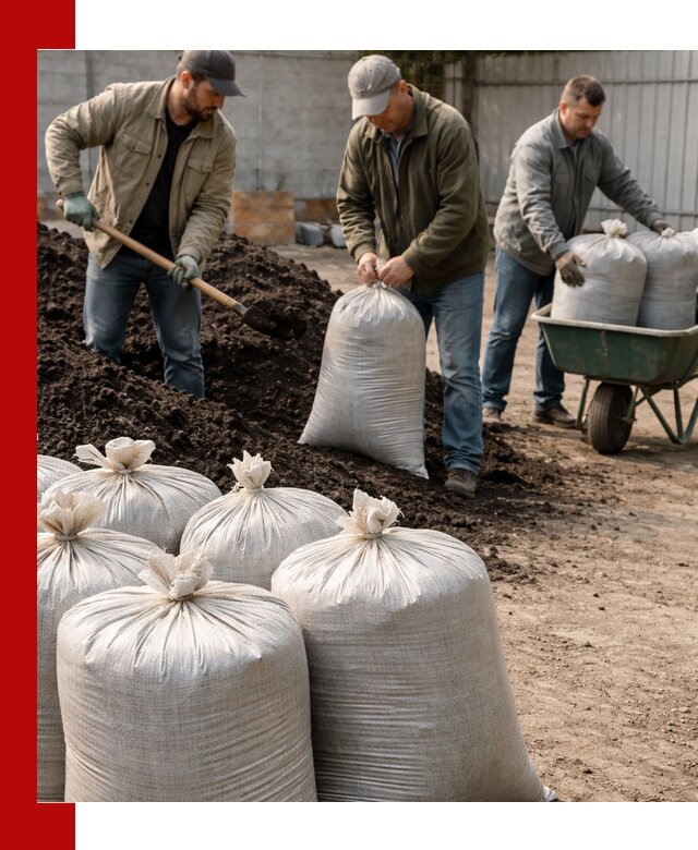 Купить чернозем в мешках с доставкой в Чусовой