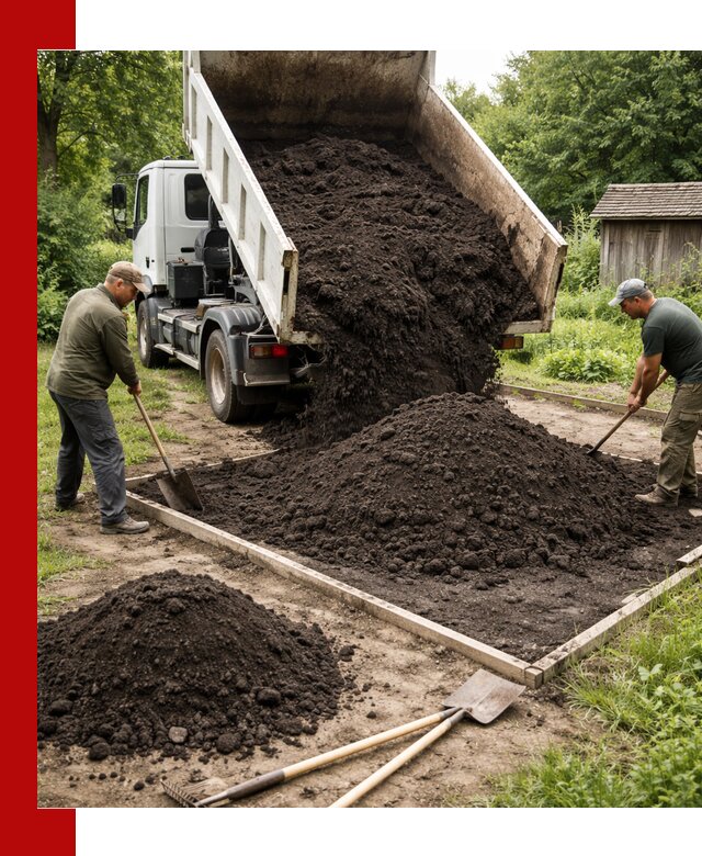 Купить чистый чернозем для огорода с доставкой в Чусовой