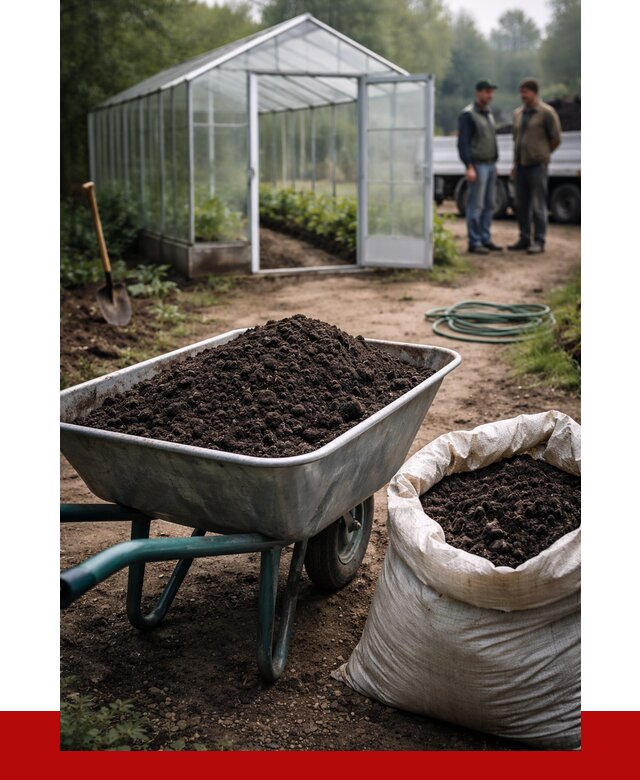 Чернозем для теплицы в Чусовой с доставкой от 1567 р. | ПРОНЕРУДЧсв