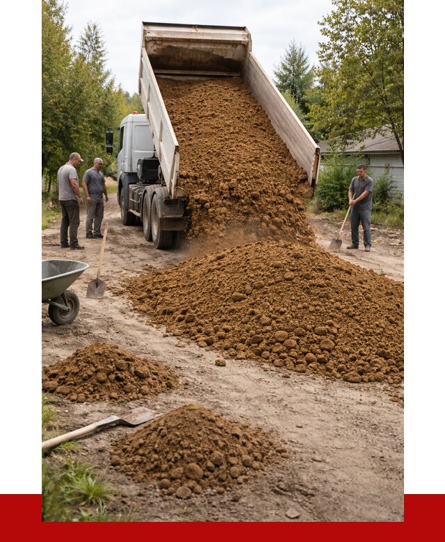 Купить суглинок с доставкой в Чусовой от 2612 р. за куб | ПРОНЕРУДЧсв