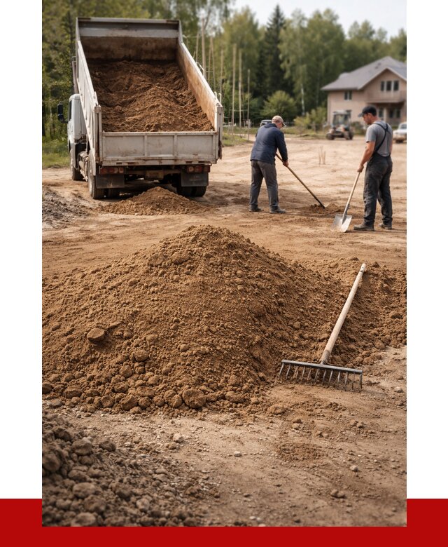Суглинок для планировки в Чусовой с доставкой от 4388 р. | ПРОНЕРУДЧсв