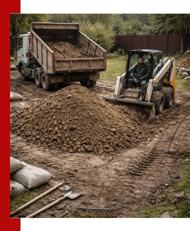 Суглинок для планировки участков в Чусовой с доставкой и выгрузкой