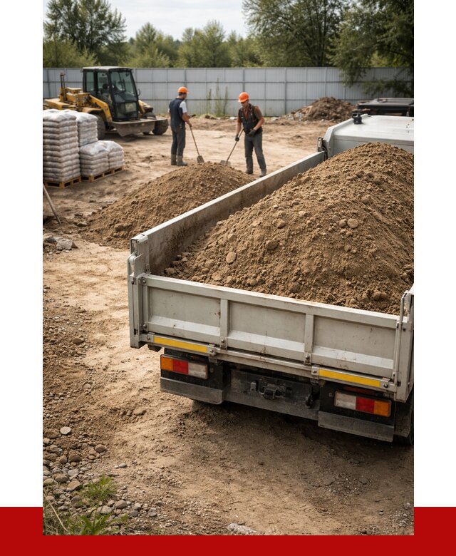 Супесь с доставкой в Чусовой от 2560 р. за куб | ПРОНЕРУДЧсв