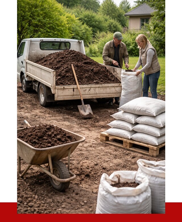 Перегной в мешках с доставкой в Чусовой от 2299 р. | ПРОНЕРУДЧсв