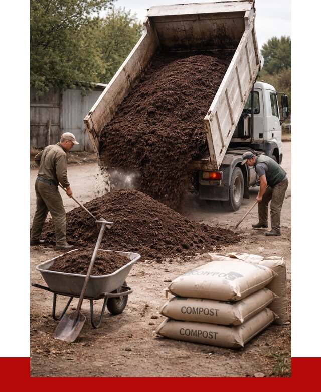 Купить компост в Чусовой от 4388 р. за куб с доставкой | ПРОНЕРУДЧсв