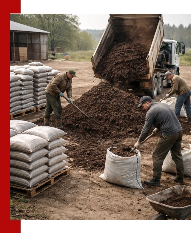Доставка компоста оптом и в розницу в Чусовой