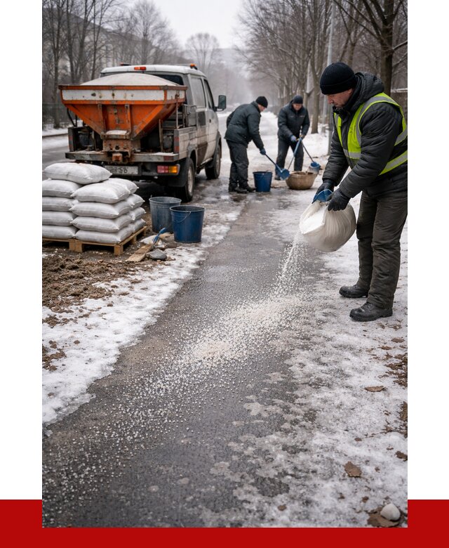 Реагент против гололеда в Чусовой с доставкой от 4702 р. | ПРОНЕРУДЧсв