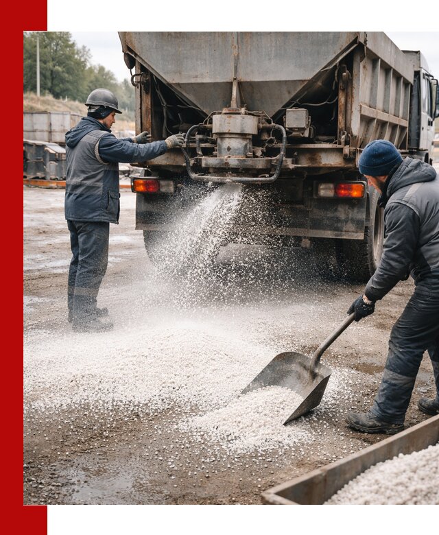 Доставка и продажа хлористого кальция в Чусовой