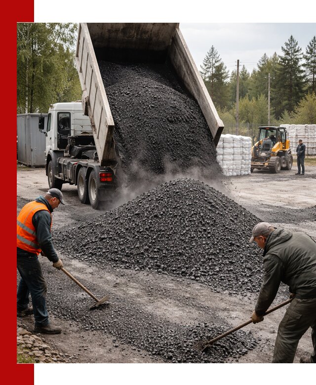 Доставка и продажа асфальтного гранулята в Чусовой