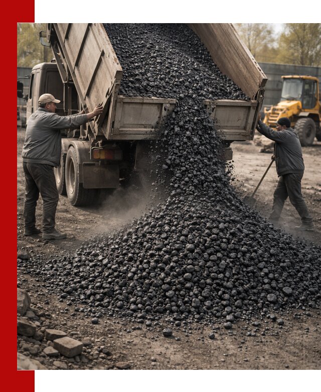 Доставка угля семечка самосвалами в Чусовой