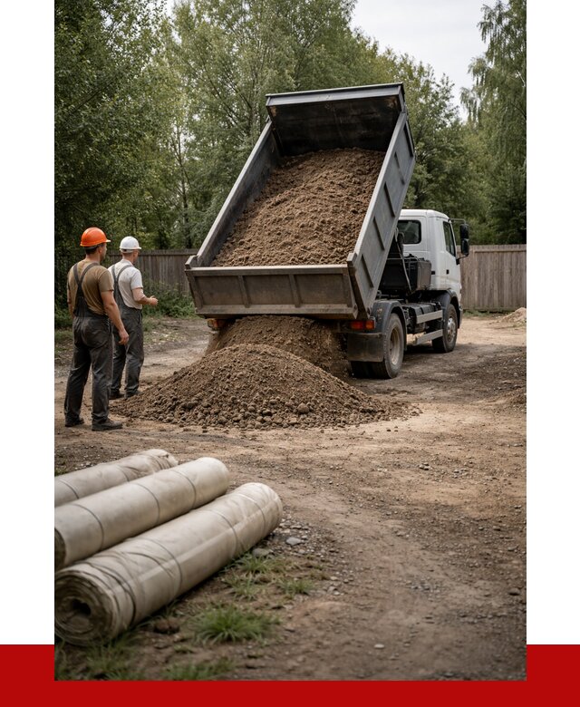Доставка сыпучих материалов самосвалом в Чусовую от 4388 р. | ПРОНЕРУДЧсв