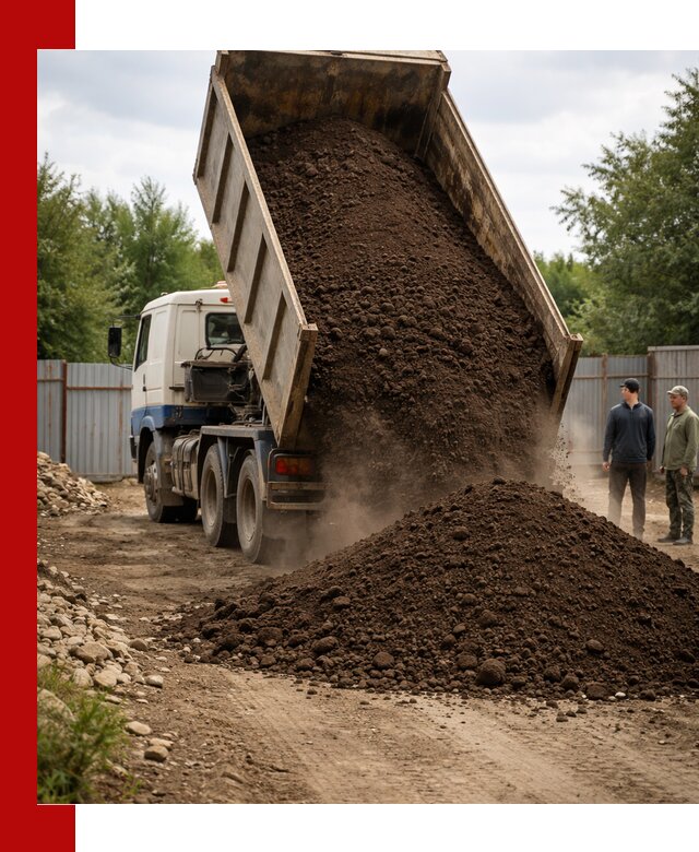 Доставка самосвалом 10 кубов в Чусовой быстро и надёжно