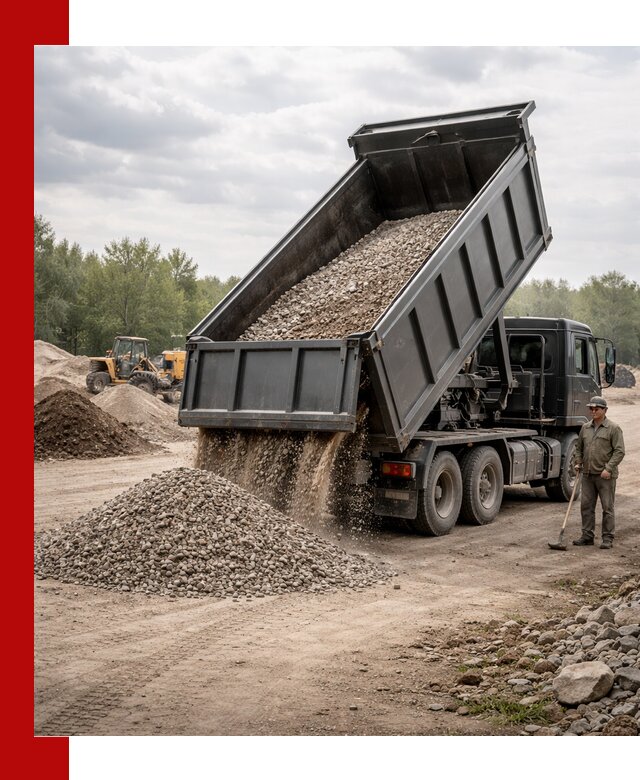 Доставка самосвалом 30 м3 по выгодным ценам в Чусовой