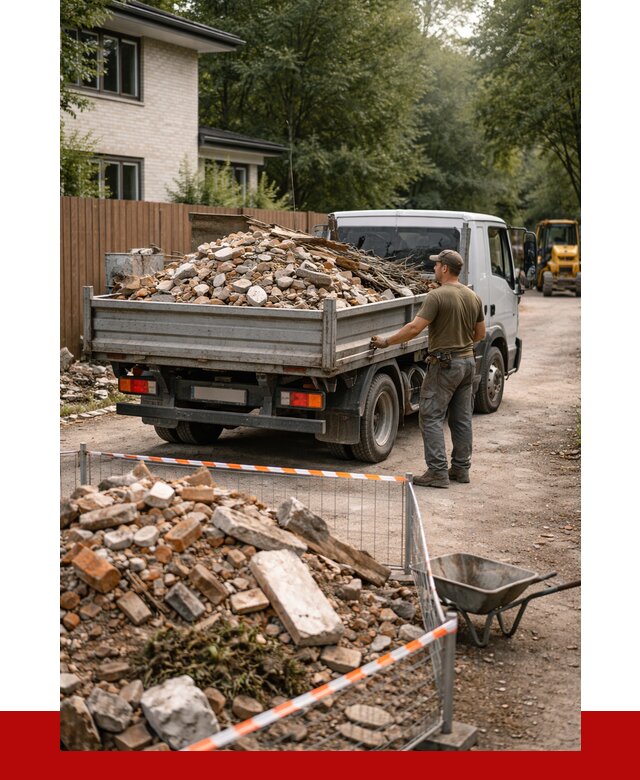 Вывоз строительного мусора с погрузкой в Чусовой от 7836 р | ПРОНЕРУДЧсв