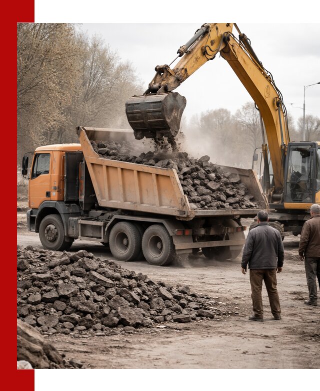 Вывоз асфальта и асфальтового покрытия в Чусовой