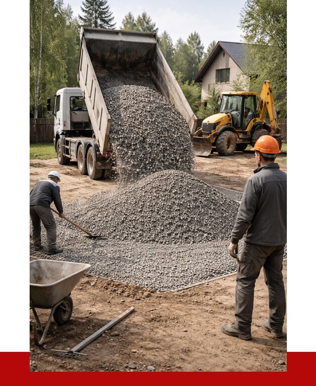 Отсыпка участка щебнем в Чусовой от 6791 р. ПРОНЕРУДЧсв