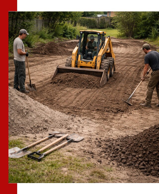 Планировка участка грунтом с вывозом и доставкой в Чусовой
