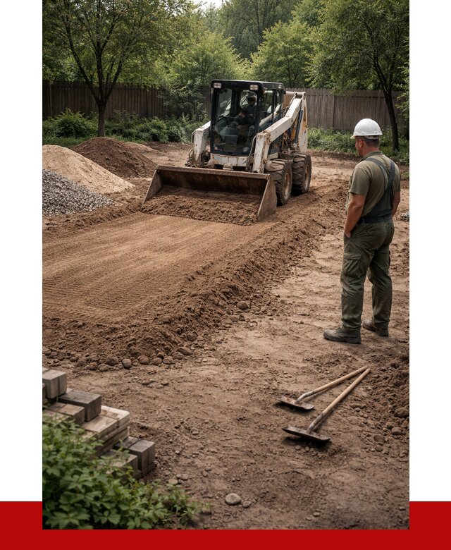 Выравнивание участка под ключ в Чусовой от 3657 р. | ПРОНЕРУДЧсв