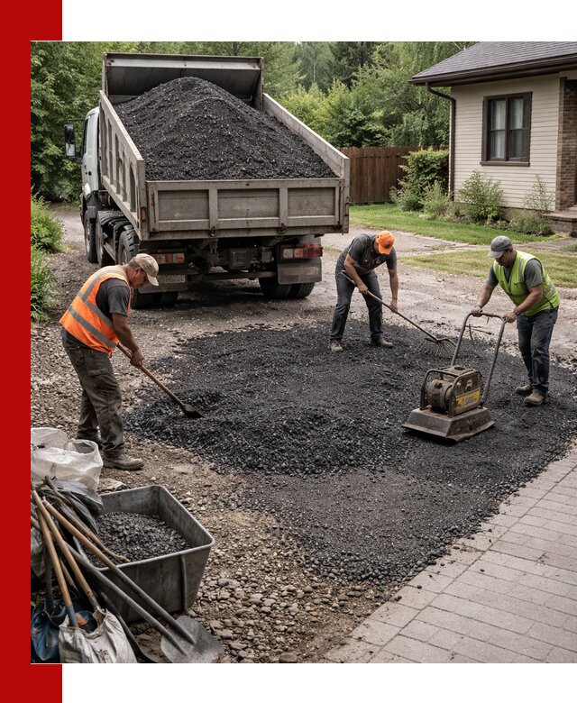 Асфальтовая крошка для двора с доставкой в Чусовой